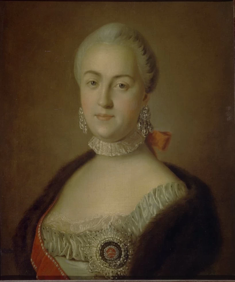 Ritratto della granduchessa Ekaterina Alexeyevna - Tretyakov Gallery, Moscow